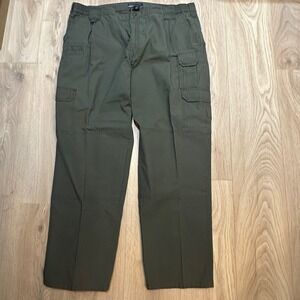 Men's 5.11 Tactical Pants Size 44x32 Workwear Gorpcore Taclite Pro Ripstop Green
